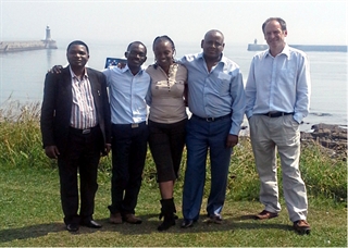 From left to right: Dr. Yahaya Obiabo, Nigeria, Dr. Kodwo Nkromah, Ghana, Dr. Sylvia Kimathi, Kenya, Dr. Abenet Mengesha, Ethiopia, Prof. Richard Walker, United Kingdom
