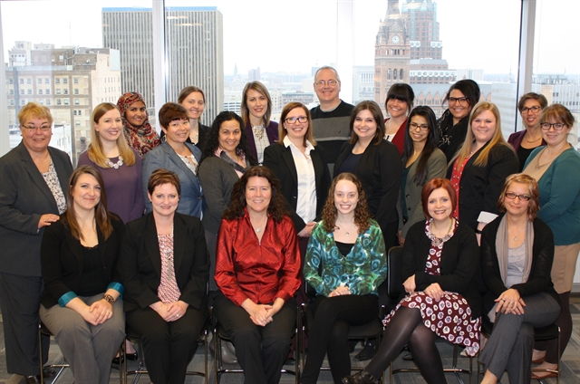 MDS Staff gather for a photo at the International Secretariat in Milwaukee, WI USA. MDS Staff gather for a photo at the International Secretariat in Milwaukee, WI USA.