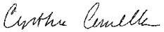 Comella signature Comella signature